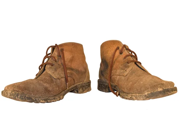 Old worn out boots. — Stock Photo, Image