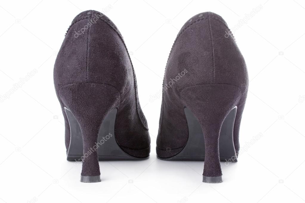 elegant black high heels