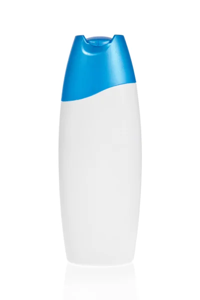 Shampoo-Flasche isoliert auf weißem Hintergrund — Stockfoto