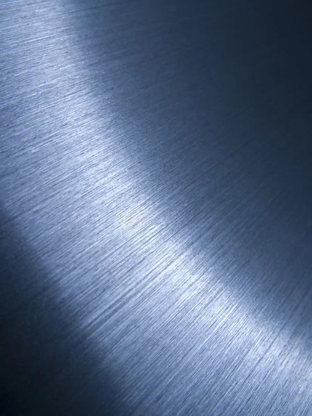 Superficie in alluminio spazzolato — Foto Stock