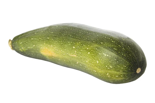 Zucchine mature o zucchine isolate su fondo bianco — Foto Stock