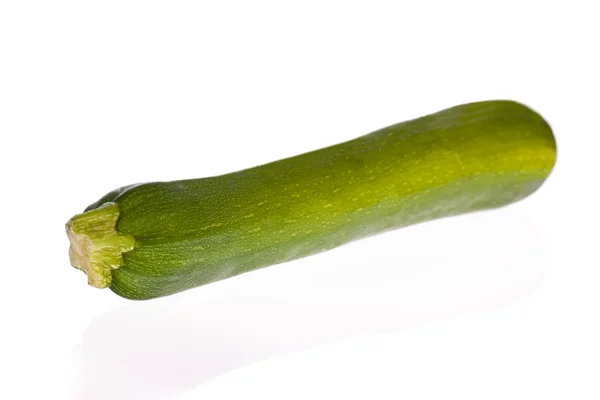 Zucchine o zucchine isolate su fondo bianco — Foto Stock