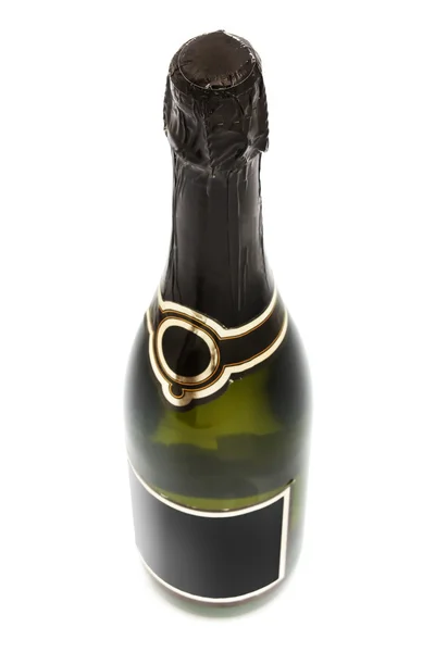 Champagne bottle isolated on a white background — Stock Photo, Image