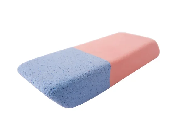 Eraser isolated on a white background — Stock Photo, Image