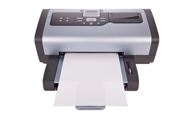 Inkjet printer isolated on a white background — Stock Photo, Image