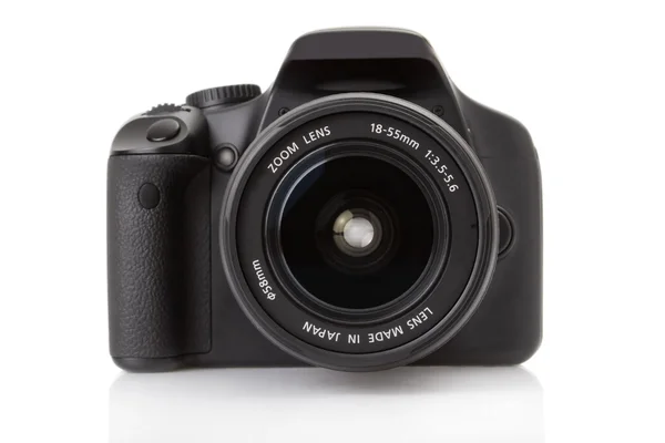 Digitala slr isolerad på en vit bakgrund — Stockfoto