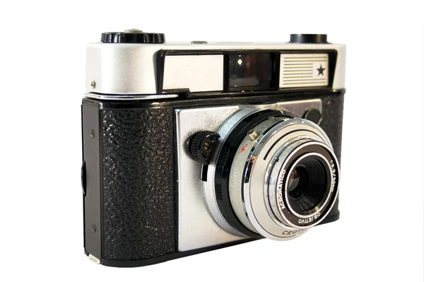 Rear view of vintage film camera — Stock Photo, Image