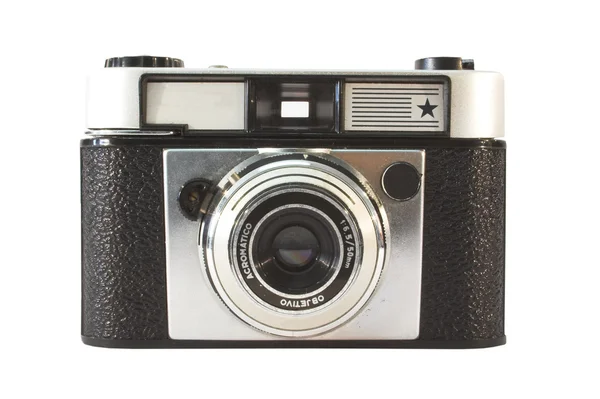 Rear view of vintage film camera — Stock Photo, Image