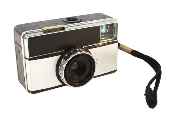Visão traseira da câmera de filme vintage — Fotografia de Stock
