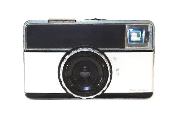 Rear view of vintage film camera — Stock Photo, Image