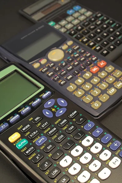 Set of various Scientific Calculators — Stock Photo, Image