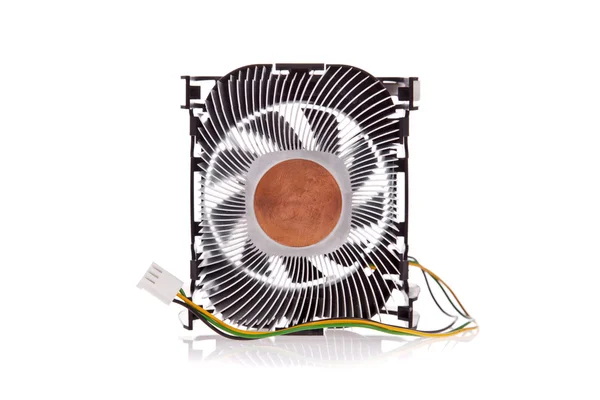 CPU Cooler isolated on a white background — Stock Photo, Image