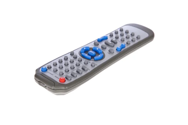 DVD remote control isolated on white background — Stock Photo, Image