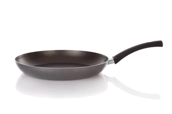 Teflon frying pan isolated on white background Royalty Free Stock Photos