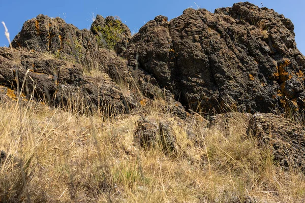 Piedra Parcellara Una Montaña Los Apeninos Liguria Situada Valle Trebbia —  Fotos de Stock