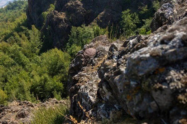 Piedra Parcellara Una Montaña Los Apeninos Liguria Situada Valle Trebbia — Foto de Stock