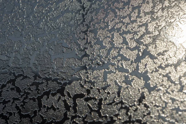 Ice Windows Car — стоковое фото