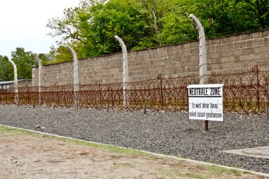 Sachsenhausen concentration camp clipart