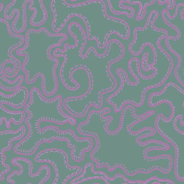 Abstrakta former Sömlösa mönster — Stock vektor