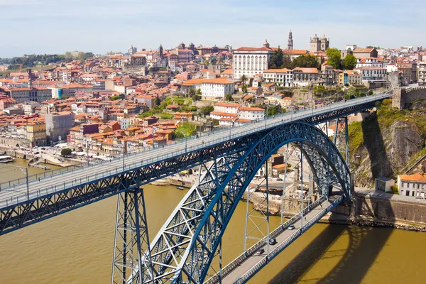 Γέφυρα Dom Luis στο Πόρτο — Φωτογραφία Αρχείου
