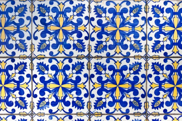 葡萄牙瓷砖方块 — 图库照片