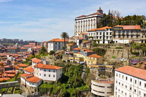 View of Porto from the Dom Luis Bridge