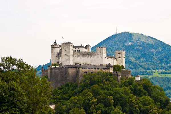 Castelo de Hohensalzburg em Salzburgo — Fotografia de Stock