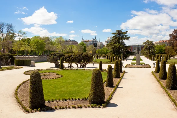 Buen Retiro Park in Madrid — Stock Photo, Image