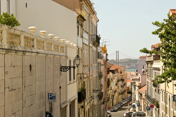 Rua em Lisboa — Fotografia de Stock