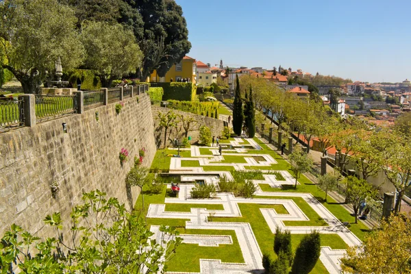 Jardim dos sentimentos (ogród uczuć) w porto — Zdjęcie stockowe