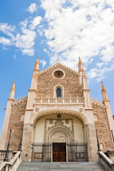 St. jerome Koninklijke Kerk in madrid — Stockfoto