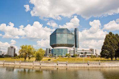 minsk, Beyaz Rusya Ulusal Kütüphanesi.