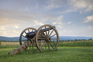 Maryland Antietam (Sharpsburg) savaş, savaş topu