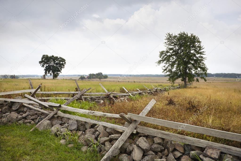 The Angle at Gettysburg, scene of Pickett's Charge