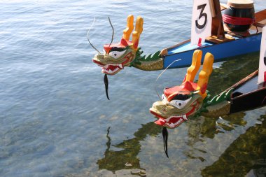 Dragon Tekne grand marais, minnesota bir sonraki yarış için bekleyin.