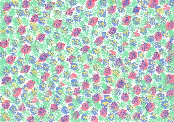 Sulu Boya çizim desen.