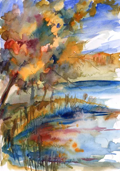 Sonbahar manzarası.