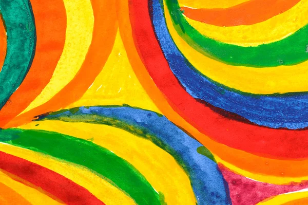 kağıt üzerine suluboya dan soyut vuruşları