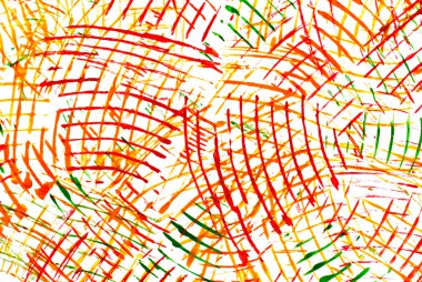 su renk boya çizim soyut