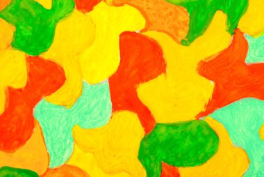 soyut bir kağıt üzerine suluboya çizimi