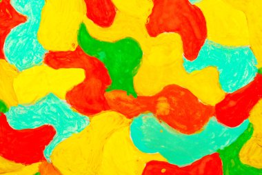 soyut bir kağıt üzerine suluboya çizimi