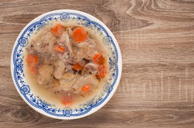 jöle et ahşap zemin üzerinde