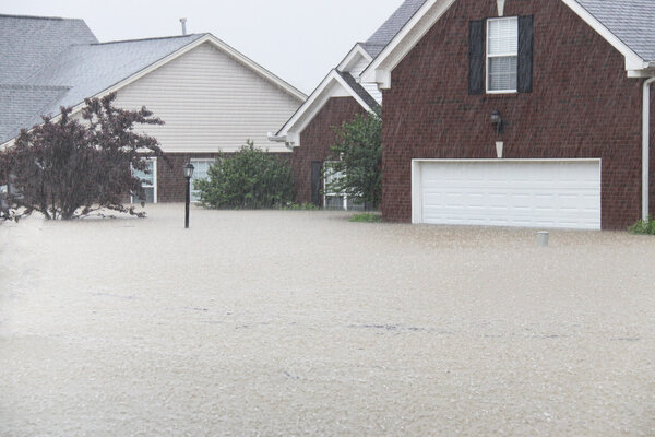 Flooding rains