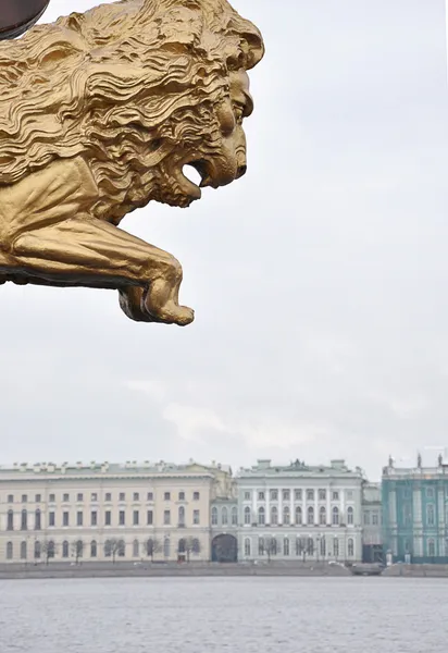 Pétersbourg lion — Photo