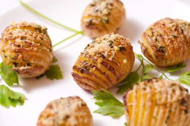 Hasselback Patates