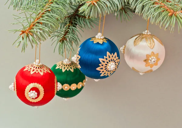 Christmas spheres — Stock Photo, Image