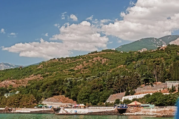 Kırım'ın güney kıyılarında Stok Fotoğraf