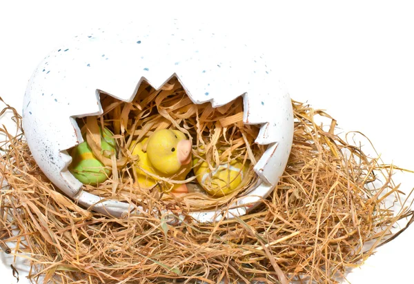 Geschmücktes Osterei — Stockfoto