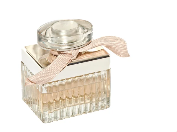 Women's perfume in beautiful bottle — Stock Photo, Image