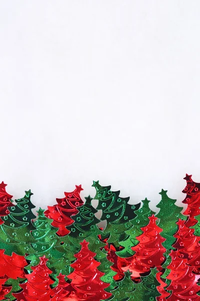Noel ağaçları şeklinde konfeti